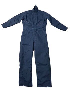 Red Kap VTG Coveralls Insulated Twill Size M-LN Zip Quilted Lining